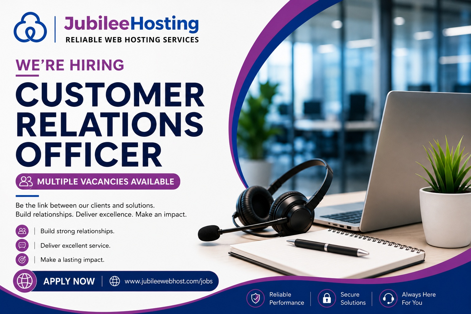 Customer Relations Officer Jobs