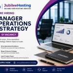 Manager Operations and Strategy Job