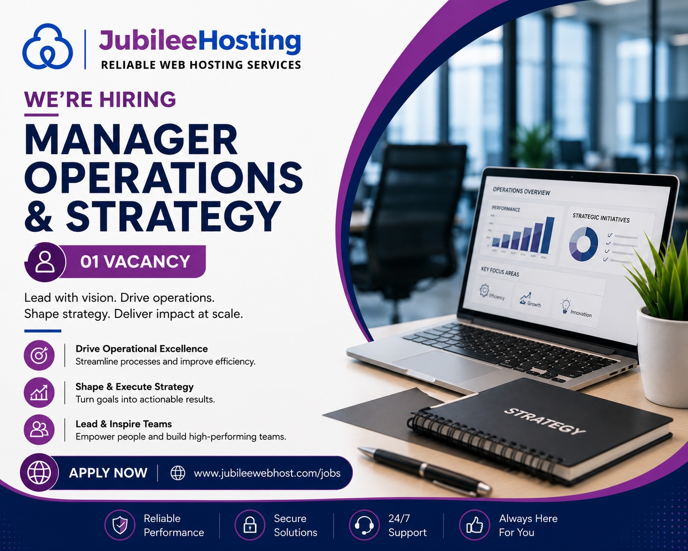 Manager Operations and Strategy Job